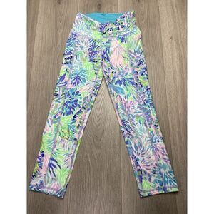 Lilly Pulitzer Legging XS Pastel Shell of a‎ Party Weekender Midi Luxletic Gym